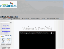 Tablet Screenshot of canalflats.com